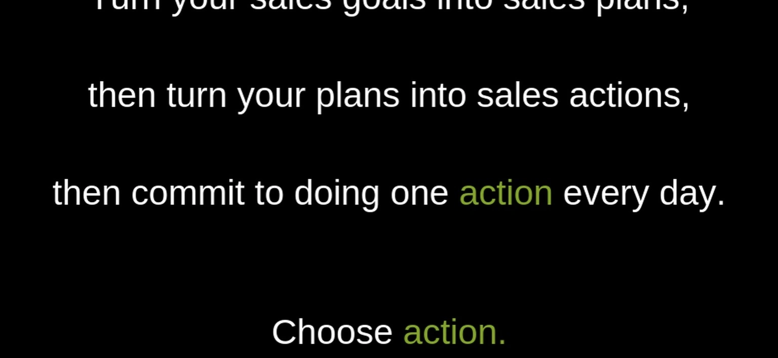 Outbound sales training workshop